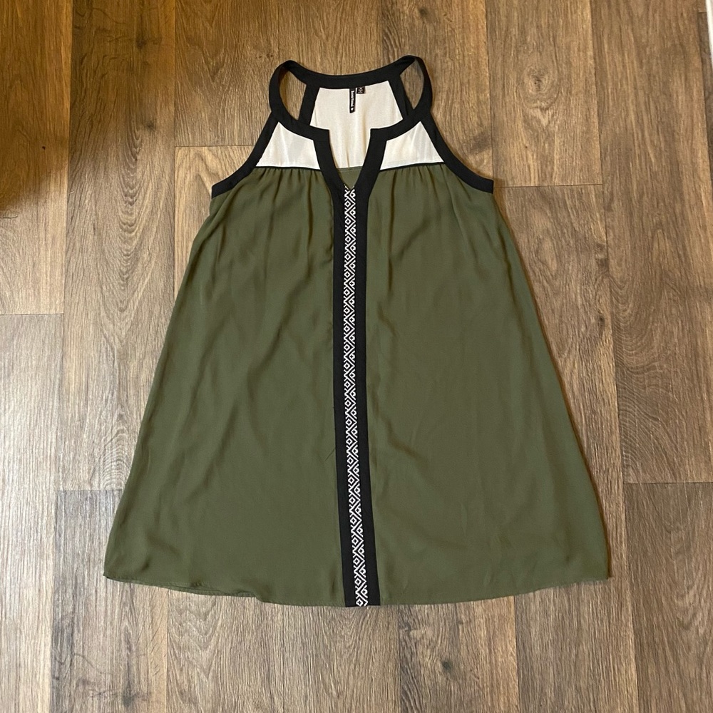 Green Shift Dress